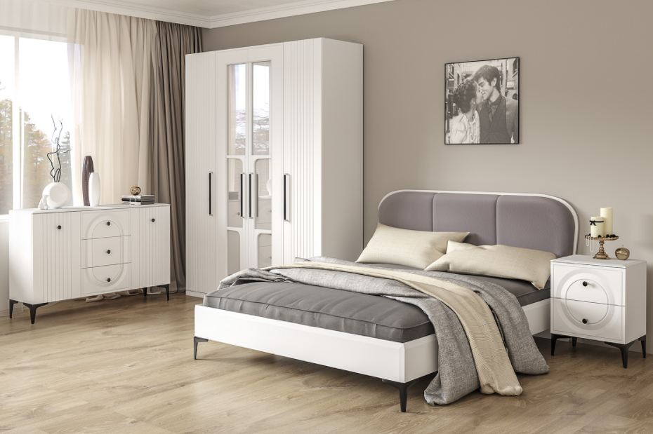 Спальня :: Спальные гарнитуры :: Спальный гарнитур Валенсия Моби